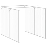 vidaXL Cușcă de câine & țarc gri deschis 165x863x181cm oțel galvanizat
