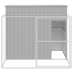 vidaXL Cușcă de câine & țarc gri deschis 214x253x181cm oțel galvanizat vidaXL Cușcă de câine & țarc gri deschis 214x253x181cm oțel galvanizat