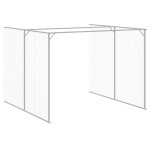 vidaXL Cușcă de câine & țarc gri deschis 214x457x181cm oțel galvanizat vidaXL Cușcă de câine & țarc gri deschis 214x457x181cm oțel galvanizat