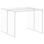 vidaXL Cușcă câine cu țarc antracit 214x1273x181 cm oțel galvanizat vidaXL Cușcă câine cu țarc antracit 214x1273x181 cm oțel galvanizat
