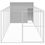 vidaXL Cușcă de câine & țarc gri deschis 214x661x181cm oțel galvanizat vidaXL Cușcă de câine & țarc gri deschis 214x661x181cm oțel galvanizat