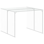 vidaXL Cușcă de câine & țarc gri deschis 214x661x181cm oțel galvanizat vidaXL Cușcă de câine & țarc gri deschis 214x661x181cm oțel galvanizat