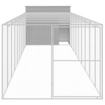 vidaXL Cușcă câine & țarc gri deschis 214x1069x181 cm oțel galvanizat vidaXL Cușcă câine & țarc gri deschis 214x1069x181 cm oțel galvanizat