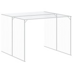 vidaXL Cușcă câine & țarc gri deschis 214x1069x181 cm oțel galvanizat vidaXL Cușcă câine & țarc gri deschis 214x1069x181 cm oțel galvanizat