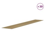 vidaXL Panouri de perete aspect lemn, maro, 4,12 m², PVC