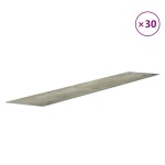 vidaXL Panouri de perete aspect lemn, gri, 4,12 m², PVC