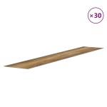 vidaXL Panouri de perete aspect lemn, maro, 4,12 m², PVC