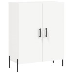 vidaXL Dulap înalt, alb, 69,5x34x180 cm, lemn compozit