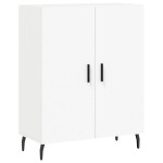 vidaXL Dulap înalt, alb, 69,5x34x180 cm, lemn compozit