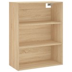 vidaXL Dulap înalt, stejar sonoma, 69,5x34x180 cm, lemn compozit vidaXL Dulap înalt, stejar sonoma, 69,5x34x180 cm, lemn compozit