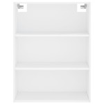 vidaXL Dulap înalt, alb, 69,5x34x180 cm, lemn compozit