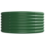 vidaXL Strat înălțat grădină 512x80x36 cm oțel vopsit electrostatic vidaXL Strat înălțat grădină 512x80x36 cm oțel vopsit electrostatic