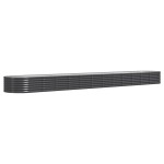 vidaXL Strat înălțat grădină 512x80x36 cm oțel vopsit electrostatic