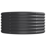 vidaXL Strat înălțat grădină 512x80x36 cm oțel vopsit electrostatic