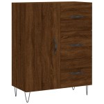 vidaXL Dulap înalt, stejar maro, 69,5x34x180 cm, lemn compozit vidaXL Dulap înalt, stejar maro, 69,5x34x180 cm, lemn compozit