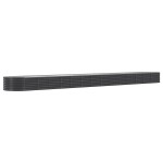 vidaXL Strat înălțat grădină 620x80x36 cm oțel galvanizat