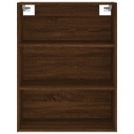 vidaXL Dulap înalt, stejar maro, 69,5x34x180 cm, lemn compozit vidaXL Dulap înalt, stejar maro, 69,5x34x180 cm, lemn compozit