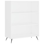 vidaXL Dulap înalt, alb, 69,5x32,5x180 cm, lemn prelucrat