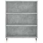 vidaXL Dulap înalt, gri beton, 69,5x32,5x180 cm, lemn prelucrat vidaXL Dulap înalt, gri beton, 69,5x32,5x180 cm, lemn prelucrat