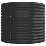vidaXL Strat înălțat grădină 224x80x68 cm oțel galvanizat