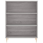 vidaXL Dulap înalt, gri sonoma, 69,5x32,5x180 cm, lemn prelucrat
