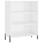 vidaXL Dulap înalt, alb, 69,5x32,5x180 cm, lemn prelucrat