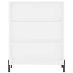 vidaXL Dulap înalt, alb, 69,5x32,5x180 cm, lemn prelucrat