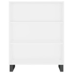 vidaXL Dulap înalt, alb, 69,5x32,5x180 cm, lemn prelucrat