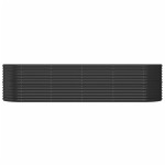 vidaXL Strat înălțat grădină 296x80x68 cm oțel vopsit electrostatic vidaXL Strat înălțat grădină 296x80x68 cm oțel vopsit electrostatic