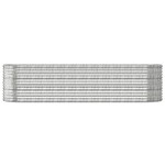 vidaXL Strat înălțat grădină 296x80x68 cm oțel vopsit electrostatic