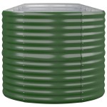 vidaXL Strat înălțat grădină 440x80x68 cm oțel vopsit electrostatic vidaXL Strat înălțat grădină 440x80x68 cm oțel vopsit electrostatic