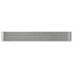 vidaXL Strat înălțat grădină 512x80x68 cm oțel vopsit electrostatic