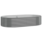 vidaXL Strat înălțat grădină 175x100x36 cm oțel galvanizat