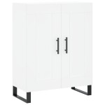 vidaXL Dulap înalt, alb, 69,5x34x180 cm, lemn compozit