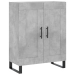 vidaXL Dulap înalt, gri beton, 69,5x34x180, lemn compozit