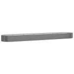 vidaXL Strat înălțat grădină 507x100x36 cm oțel galvanizat