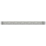 vidaXL Strat înălțat grădină 507x100x36 cm oțel galvanizat