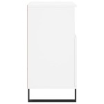 vidaXL Servante, 3 piese, alb, lemn prelucrat vidaXL Servante, 3 piese, alb, lemn prelucrat