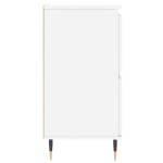vidaXL Servante, 3 piese, alb, lemn prelucrat vidaXL Servante, 3 piese, alb, lemn prelucrat