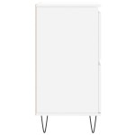 vidaXL Servante, 3 piese, alb, lemn prelucrat vidaXL Servante, 3 piese, alb, lemn prelucrat