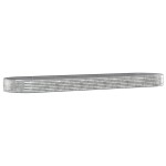 vidaXL Strat înălțat grădină 523x140x36 cm oțel vopsit electrostatic