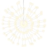 vidaXL Lumini stelare de Crăciun 140 LED-uri, 8 buc., alb cald, 17 cm vidaXL Lumini stelare de Crăciun 140 LED-uri, 8 buc., alb cald, 17 cm