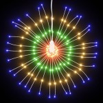 vidaXL Lumină stelară de Crăciun 140 LED-uri 8 buc., multicolor, 17 cm vidaXL Lumină stelară de Crăciun 140 LED-uri 8 buc., multicolor, 17 cm