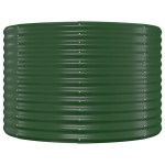 vidaXL Strat înălțat grădină 175x100x68 cm oțel galvanizat
