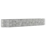 vidaXL Strat înălțat grădină 507x100x68 cm oțel vopsit electrostatic