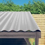 vidaXL Panouri de acoperiș, 12 buc., oțel vopsit, argintiu, 100x36 cm vidaXL Panouri de acoperiș, 12 buc., oțel vopsit, argintiu, 100x36 cm