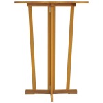 vidaXL Masă de bar pliabilă, 90x65x105 cm, lemn masiv de tec
