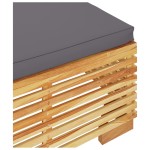 vidaXL Set mobilier de grădină, 2 piese, lemn masiv de tec vidaXL Set mobilier de grădină, 2 piese, lemn masiv de tec