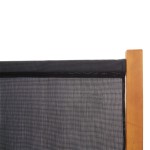 vidaXL Paravan de cameră cu 3 panouri, negru, 210x180 cm vidaXL Paravan de cameră cu 3 panouri, negru, 210x180 cm