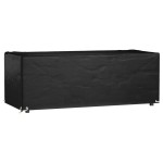 vidaXL Husă pentru mobilier de grădină, 8 ocheți, 192x82x65 cm, pătrat vidaXL Husă pentru mobilier de grădină, 8 ocheți, 192x82x65 cm, pătrat